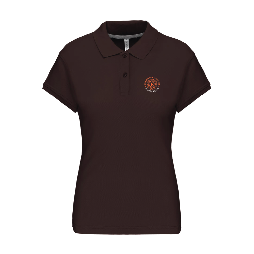 Polo manches-courtes femme - Domaine de la Couture / Poney Club