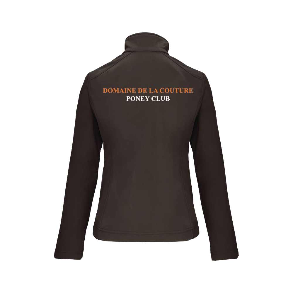 Softshell sans-capuche femme - Domaine de la Couture / Poney club