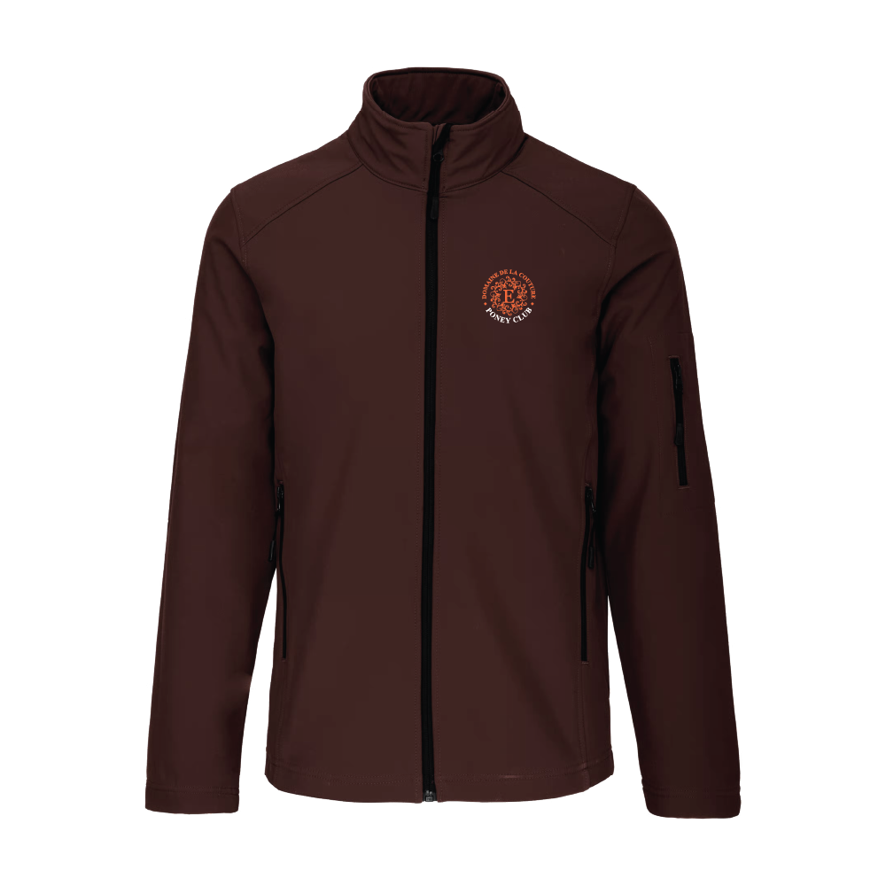 Softshell sans-capuche homme - Domaine de la Couture / Poney club