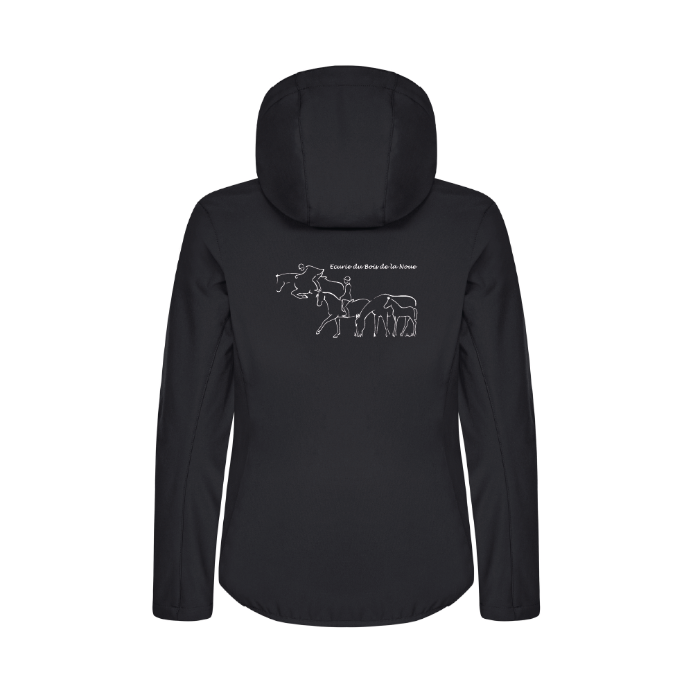 Softshell à capuche femme - Bois de la Noue