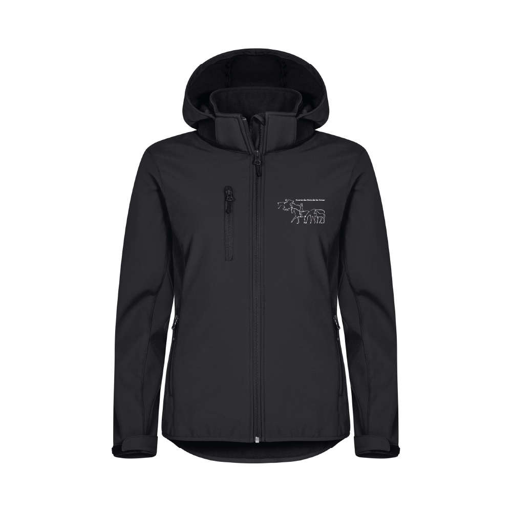 Softshell à capuche femme - Bois de la Noue