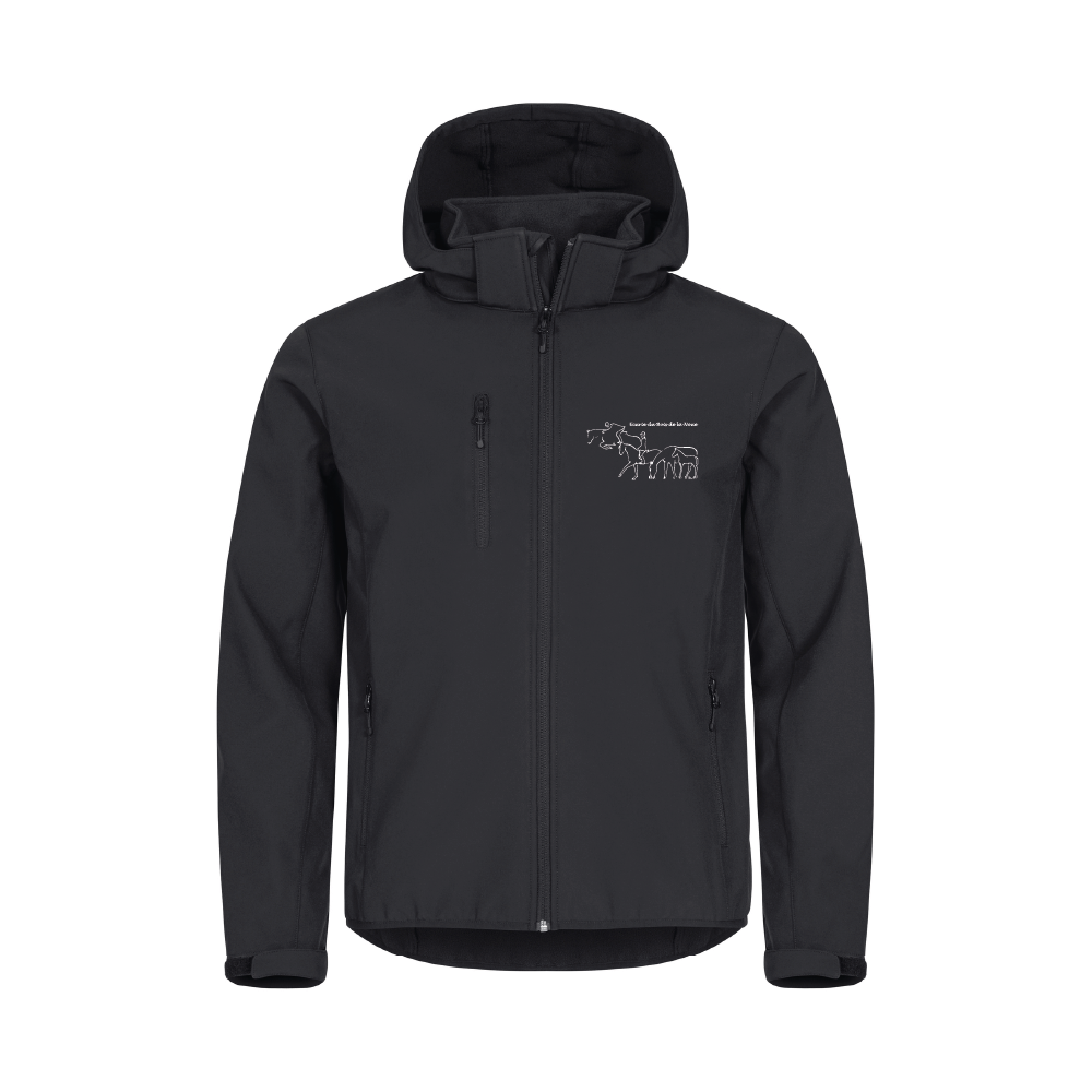 Softshell à capuche homme - Bois de la Noue