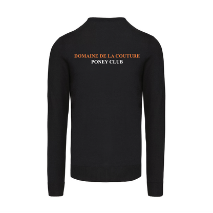 Pull homme col V - Domaine de la Couture / Poney club