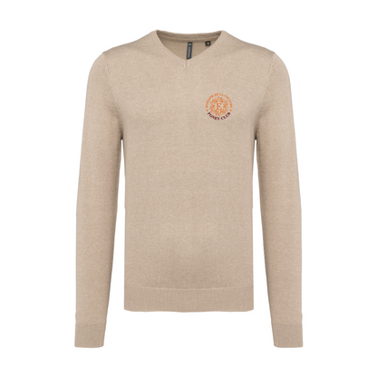 Pull homme col V - Domaine de la Couture / Poney club