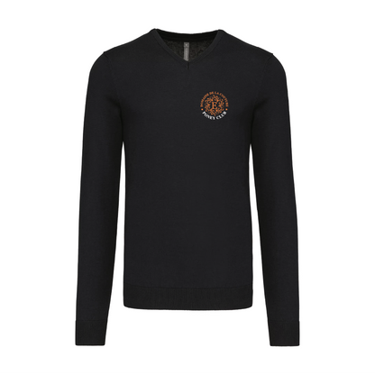 Pull homme col V - Domaine de la Couture / Poney club