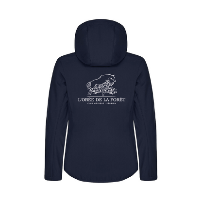 Softshell à capuche femme - Orée de la Forêt