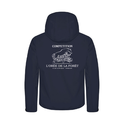 Softshell à capuche homme - Orée de la Forêt